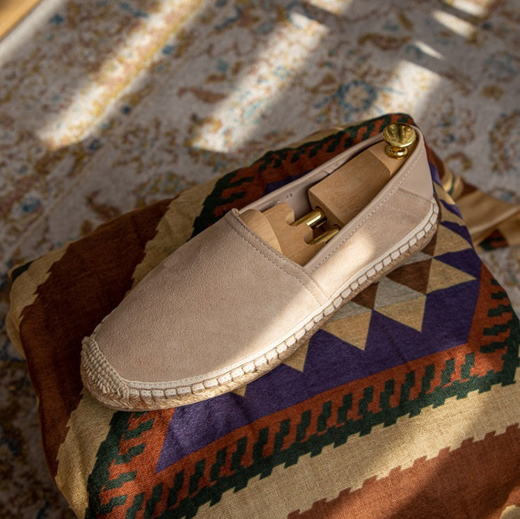Espadrilles aus Schafsfell von Formentera