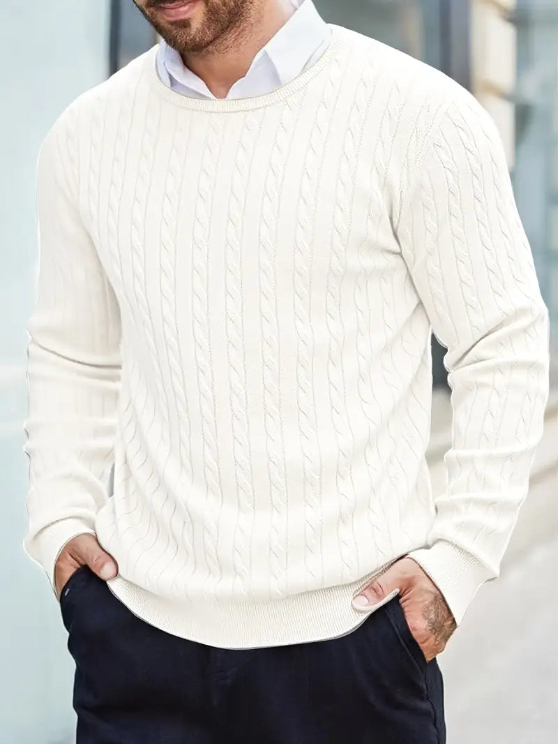 Jonty™ Gestrickter Rollkragenpullover