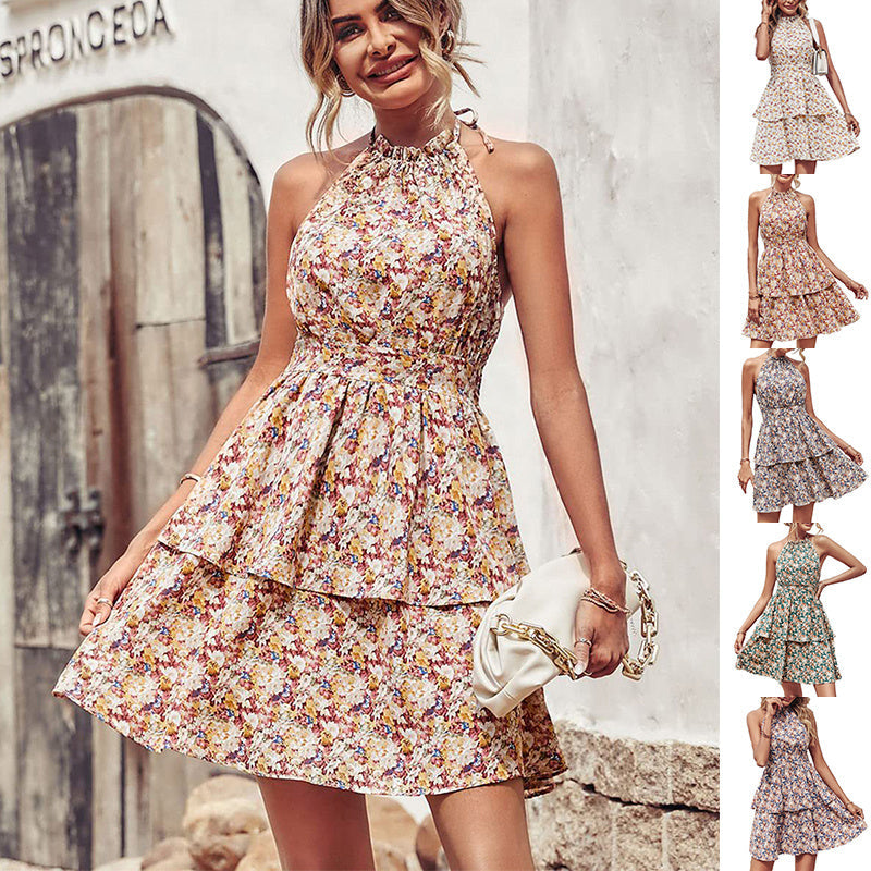 Sommerkleid mit Rüschen