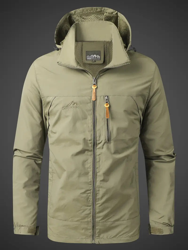 Wasser und Winddichte Herren Outdoor Jacke