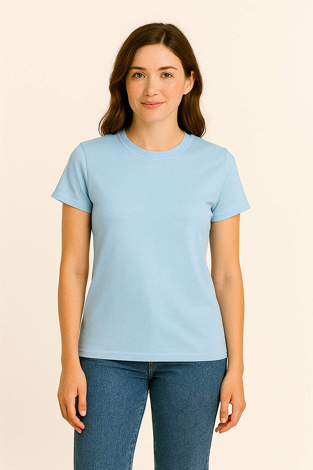 HERBERGER | Damen T-Shirt Baumwolle mit klassischem Schnitt für Freizeit & Stil