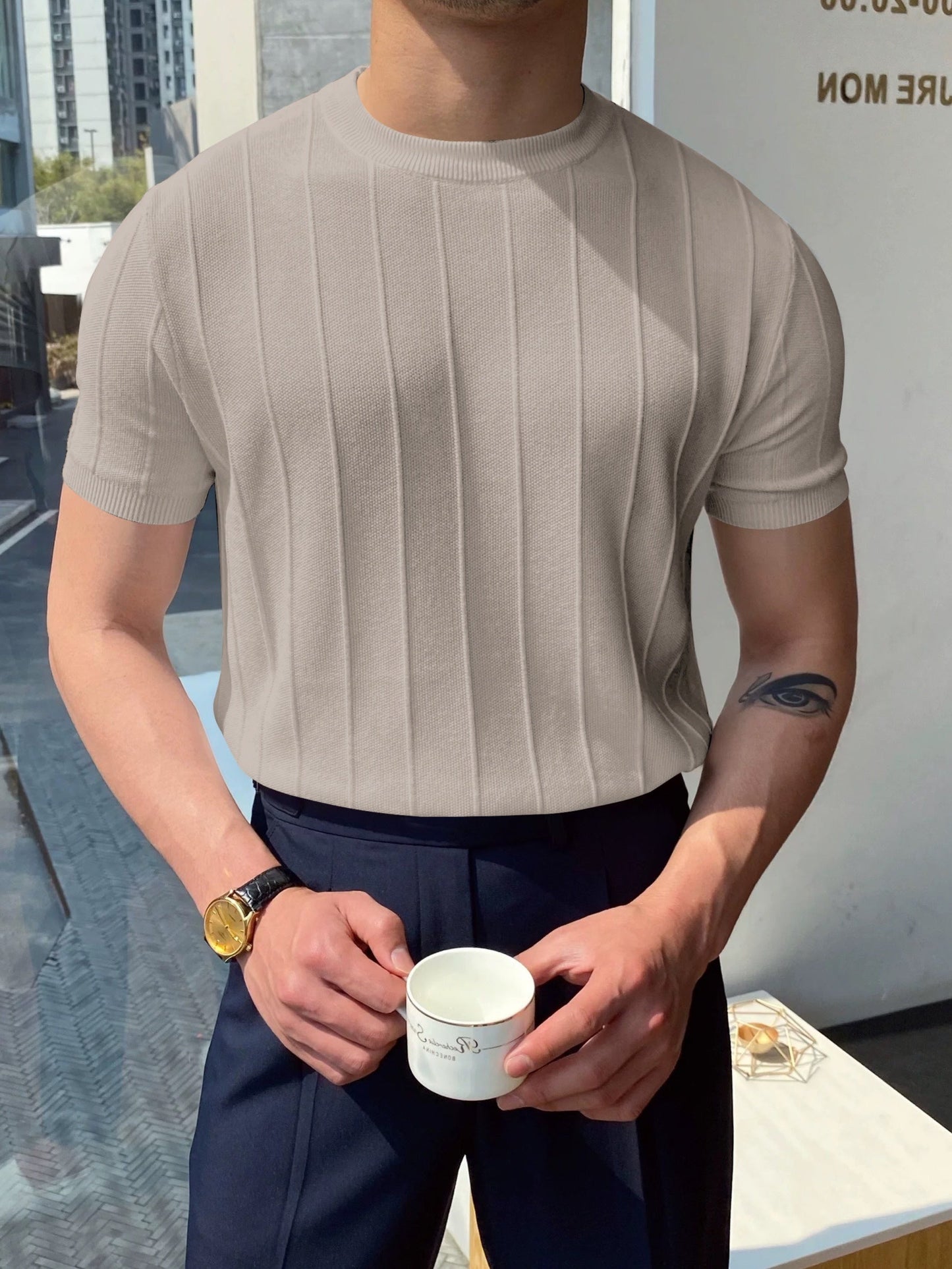 Klarton Herren Langarmshirt