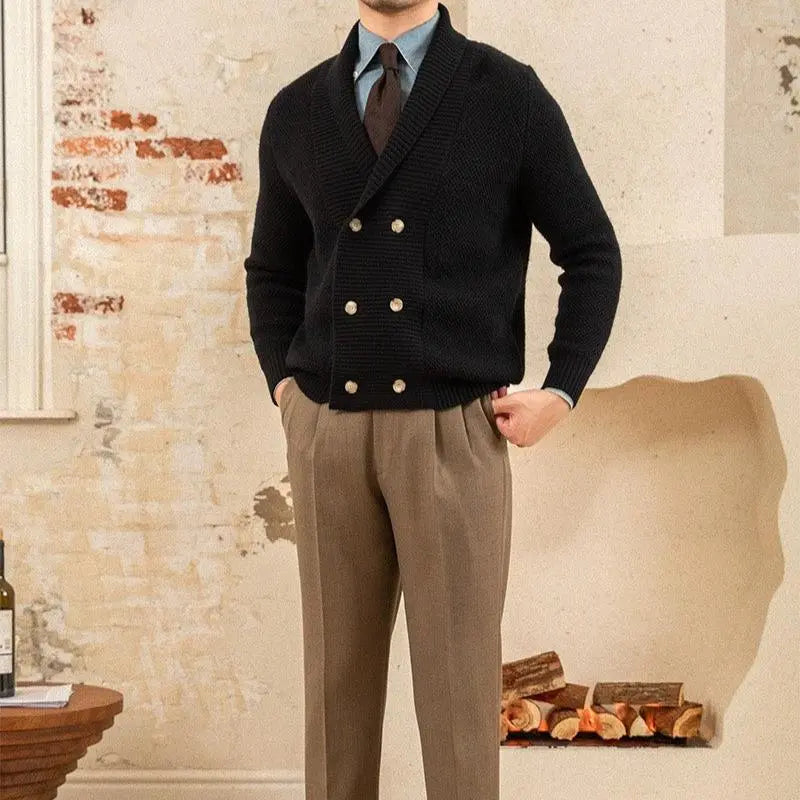 Britische elegante Strickjacke