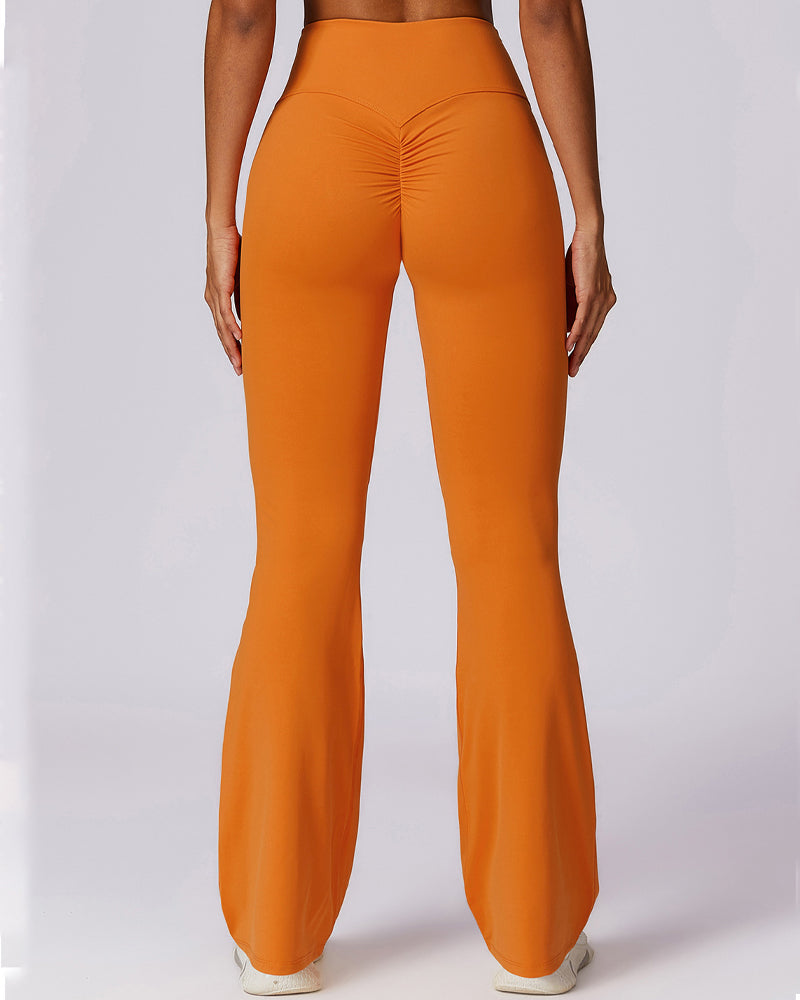 Nahtlose Yogahose mit Hoher Taille