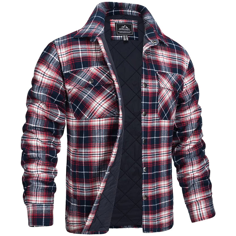 Holzfällerjacke Karierte Jacke