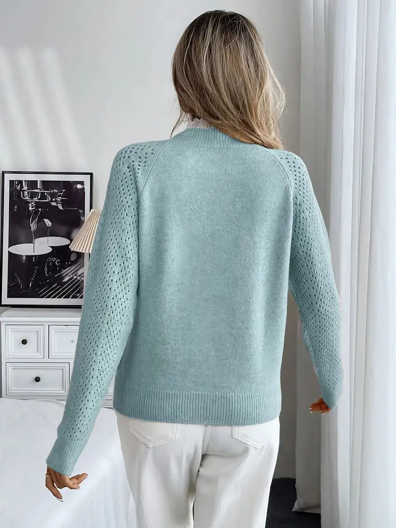 Crelace™ Stylischer Strickpullover