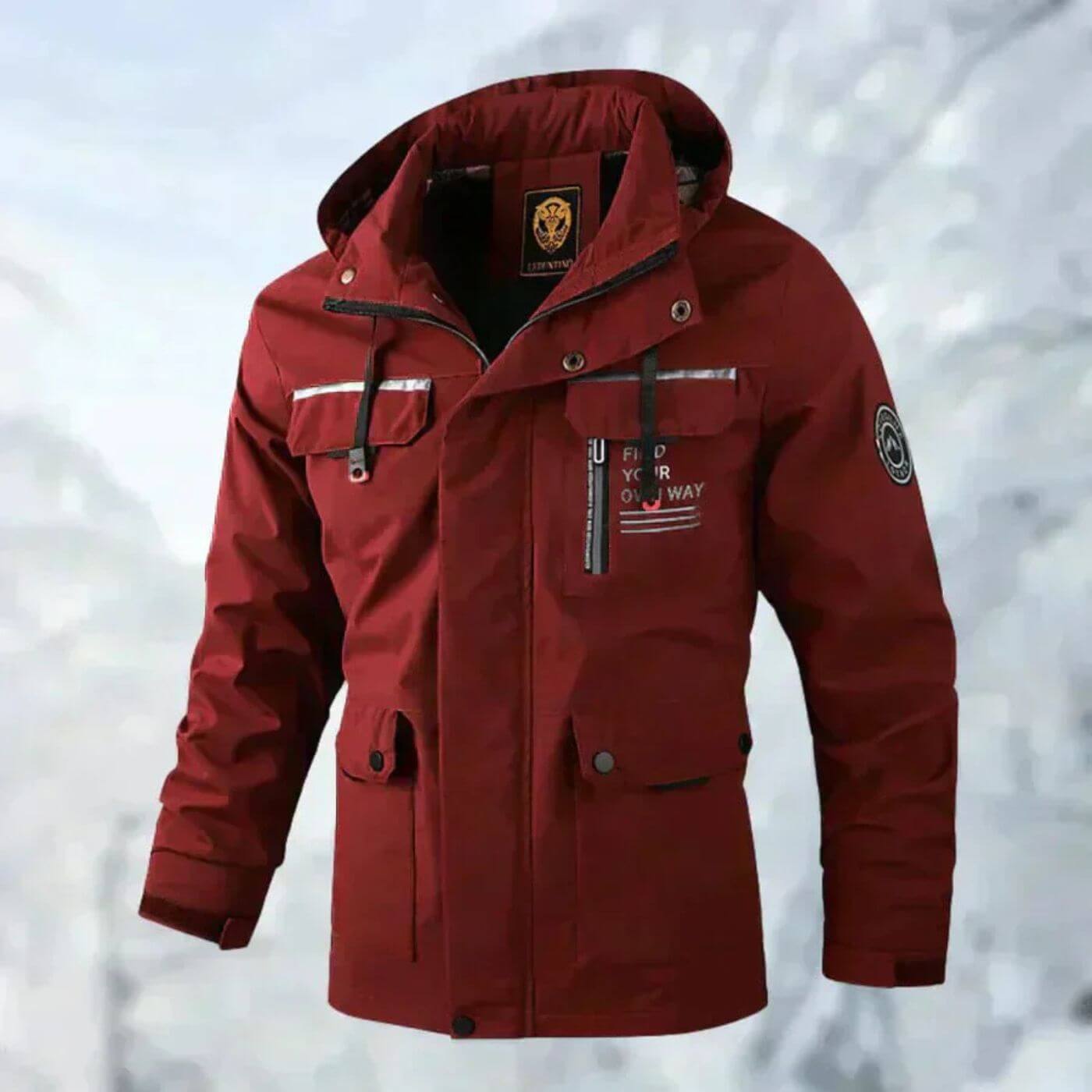 Teyvaro™ Wasserdichte Outdoor-Jacke Für Herren