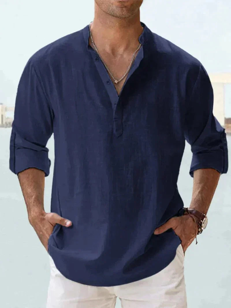 Sommerfaden Herren Langarmshirt