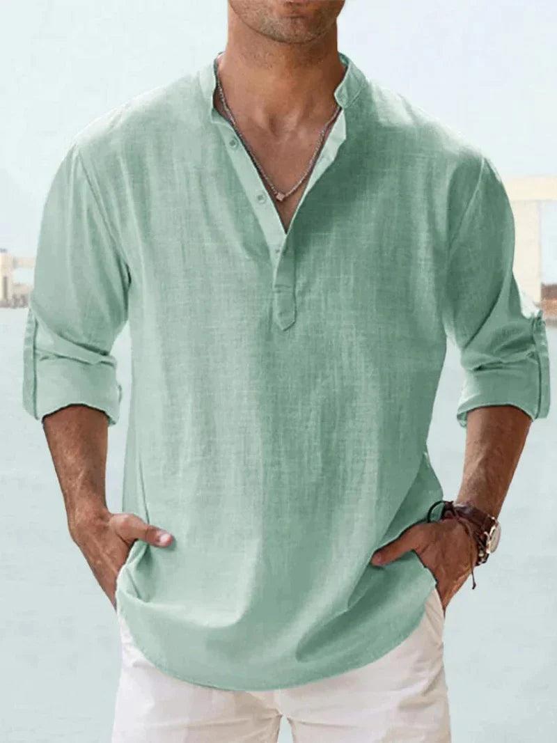 Sommerfaden Herren Langarmshirt