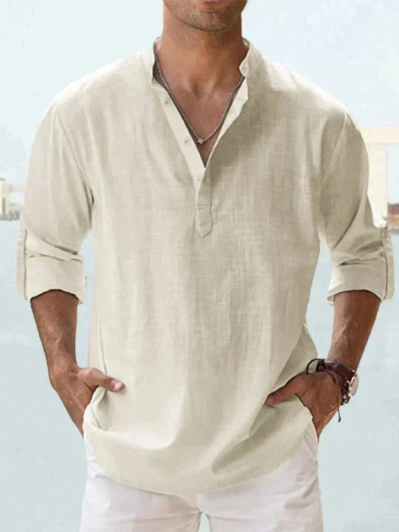 Sommerfaden Herren Langarmshirt