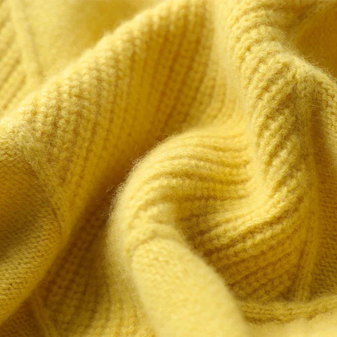 Eleganter Kaschmir-Pullover