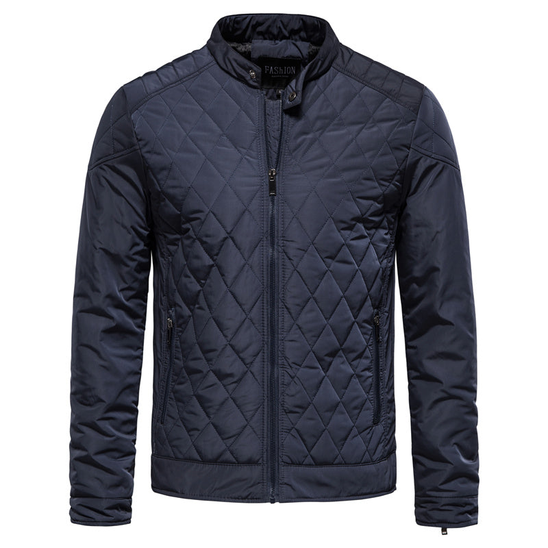 Karierte Jacke