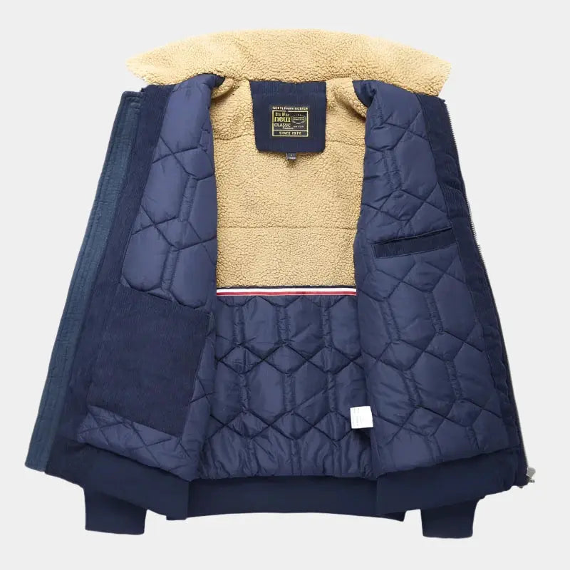 Bomberjacke aus Cord