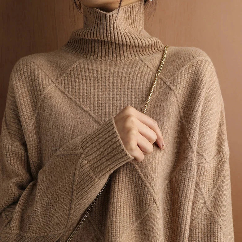 Eleganter Kaschmir-Pullover