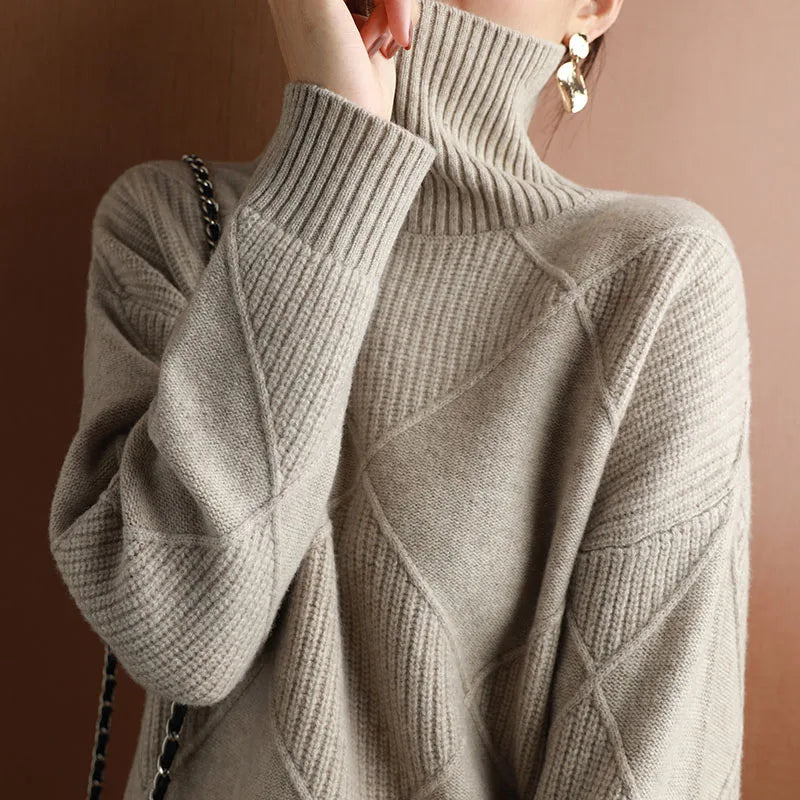 Eleganter Kaschmir-Pullover