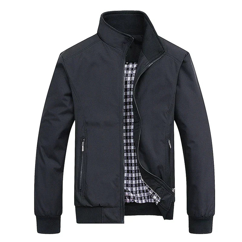 Lässige Herbstjacke