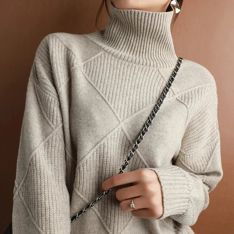 Eleganter Kaschmir-Pullover