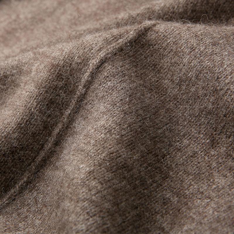 Rollkragenpullover Kleid