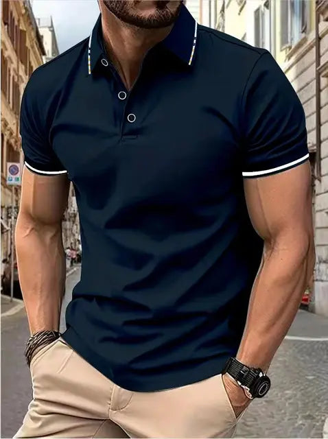 Feinschnitt Herren Langarmshirt