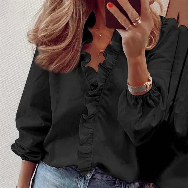 Sommerstil Damen Bluse