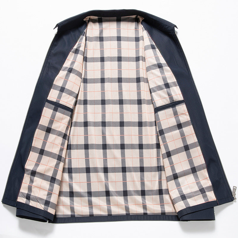 Stilvolle Jacke mit Farbakzent