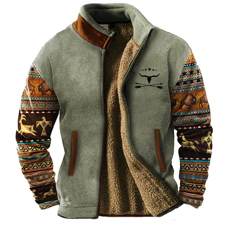Mathéo Lässige Fleecejacke für Herren