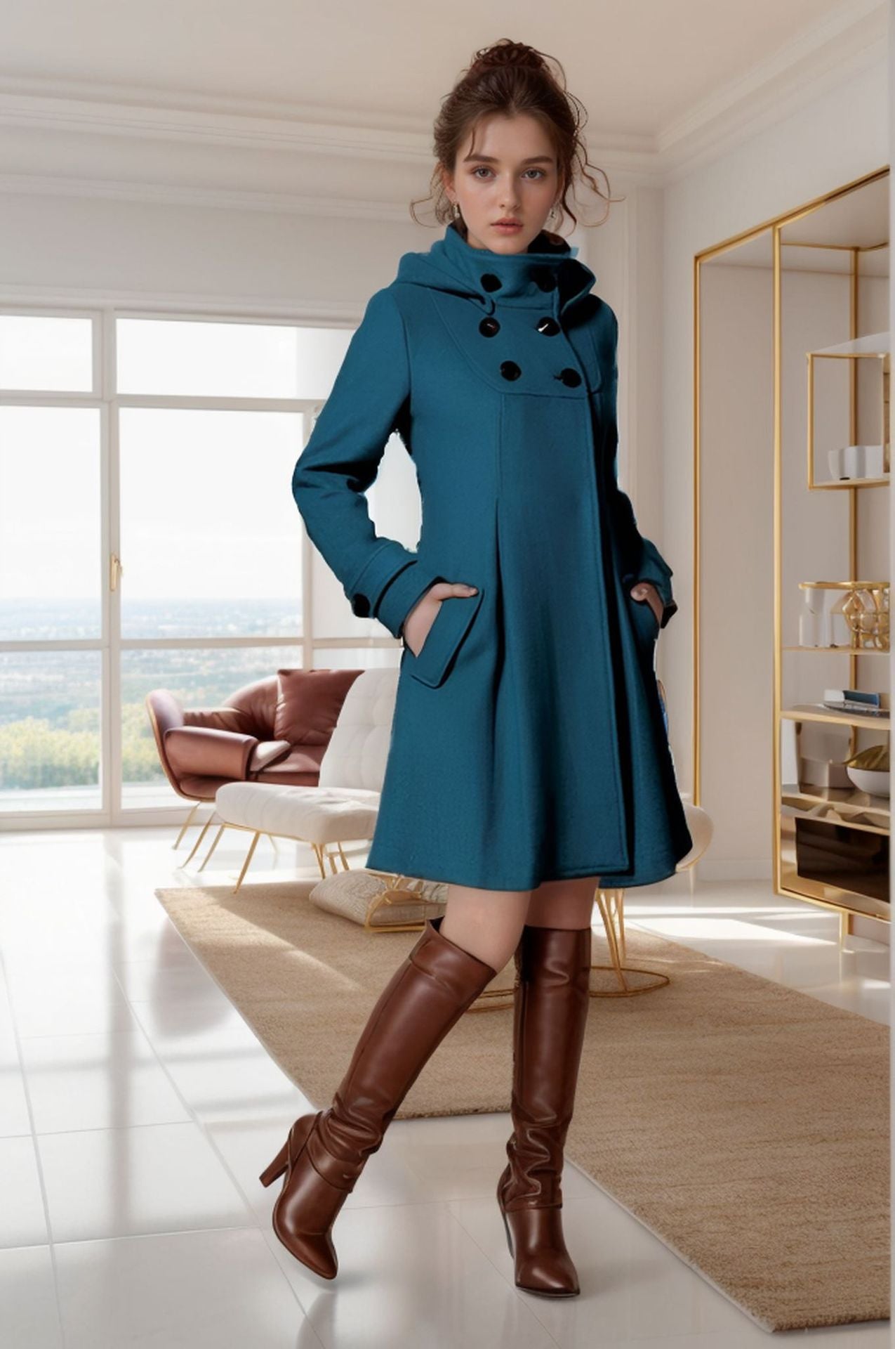 Gaia™ Eleganter Damen Mantel