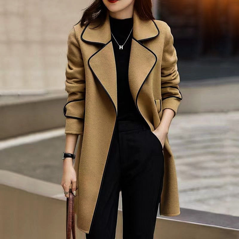 Frieda Premium Wollmantel