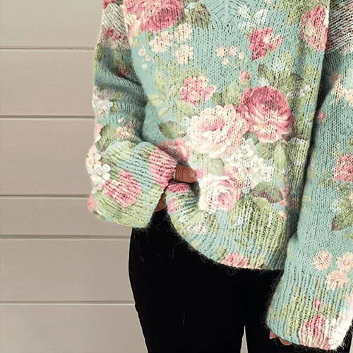 Floraglanz Langarm Sweater