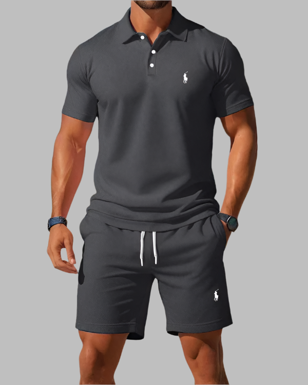 Ꮢalph Ⅼauren Herren Set Eleganz im 2-Teiler