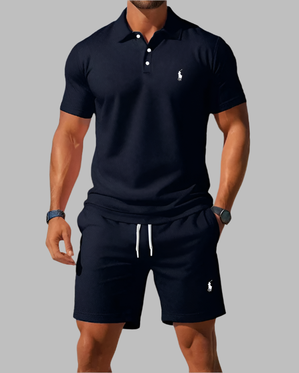 Ꮢalph Ⅼauren Herren Set Eleganz im 2-Teiler