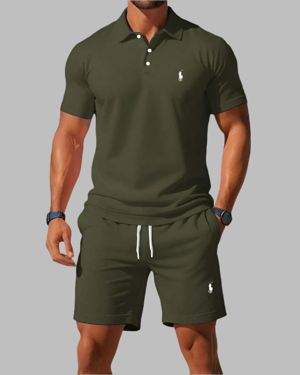 Ꮢalph Ⅼauren Herren Set Eleganz im 2-Teiler