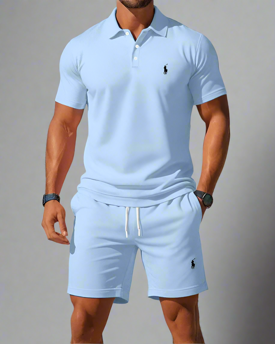 Ꮢalph Ⅼauren Herren Set Eleganz im 2-Teiler