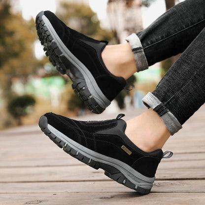 HERBERGER | Herren Slipper weich in Wildlederoptik