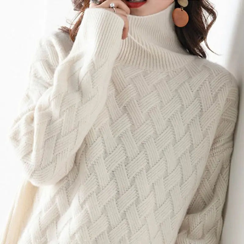 Rollkragenpullover aus Kaschmir