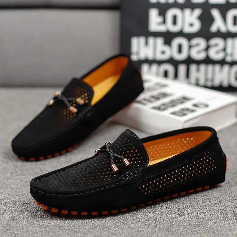 Duque Atmungsaktive Lederschuhe