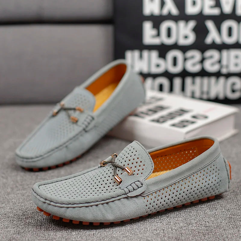 Duque Atmungsaktive Lederschuhe