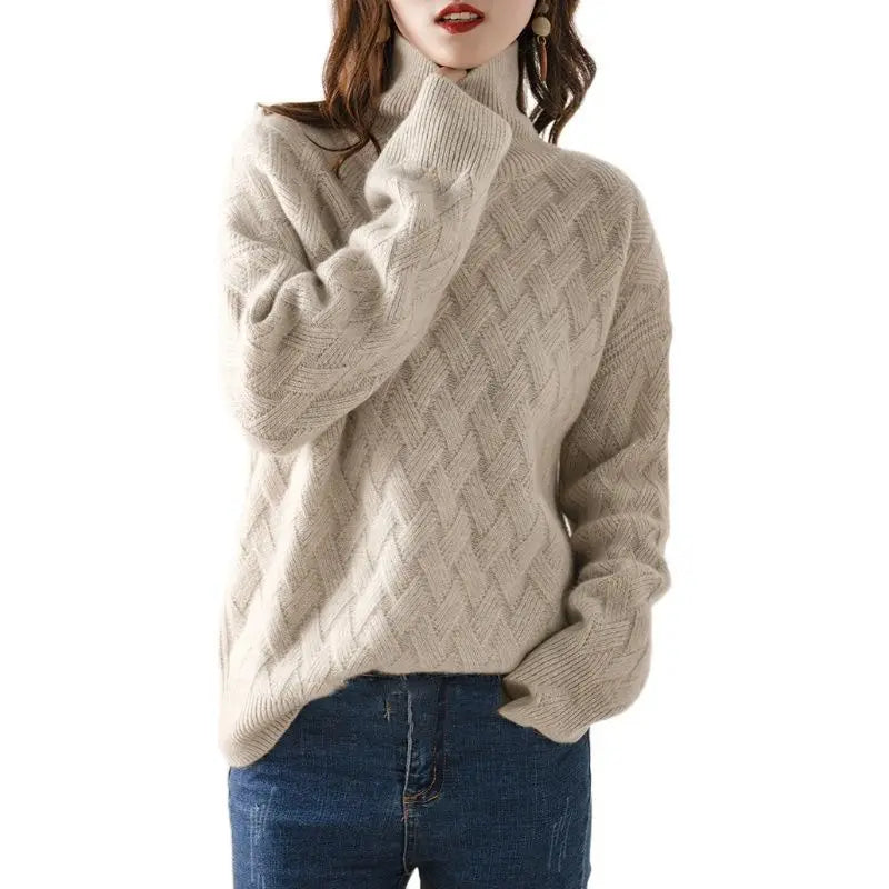 Rollkragenpullover aus Kaschmir