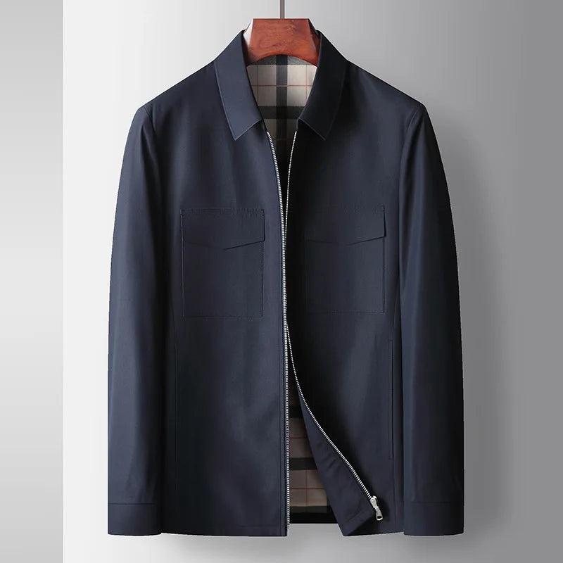 Stilvolle Jacke mit Farbakzent