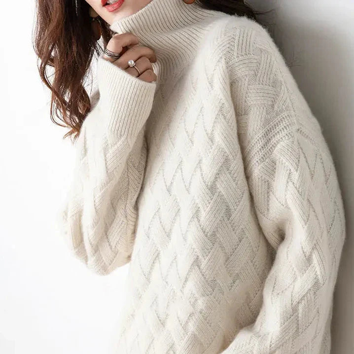 Rollkragenpullover aus Kaschmir
