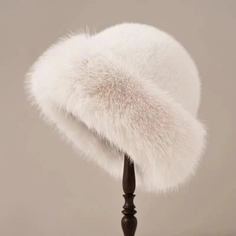 Beryll Elegante Pelzmütze
