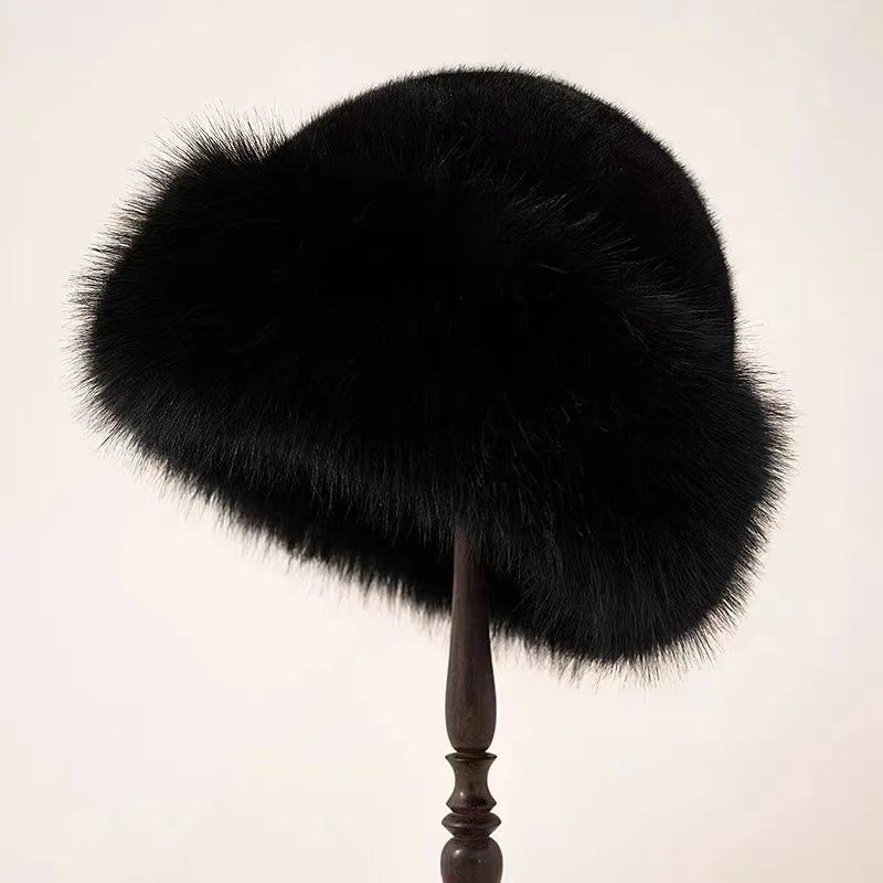 Beryll Elegante Pelzmütze