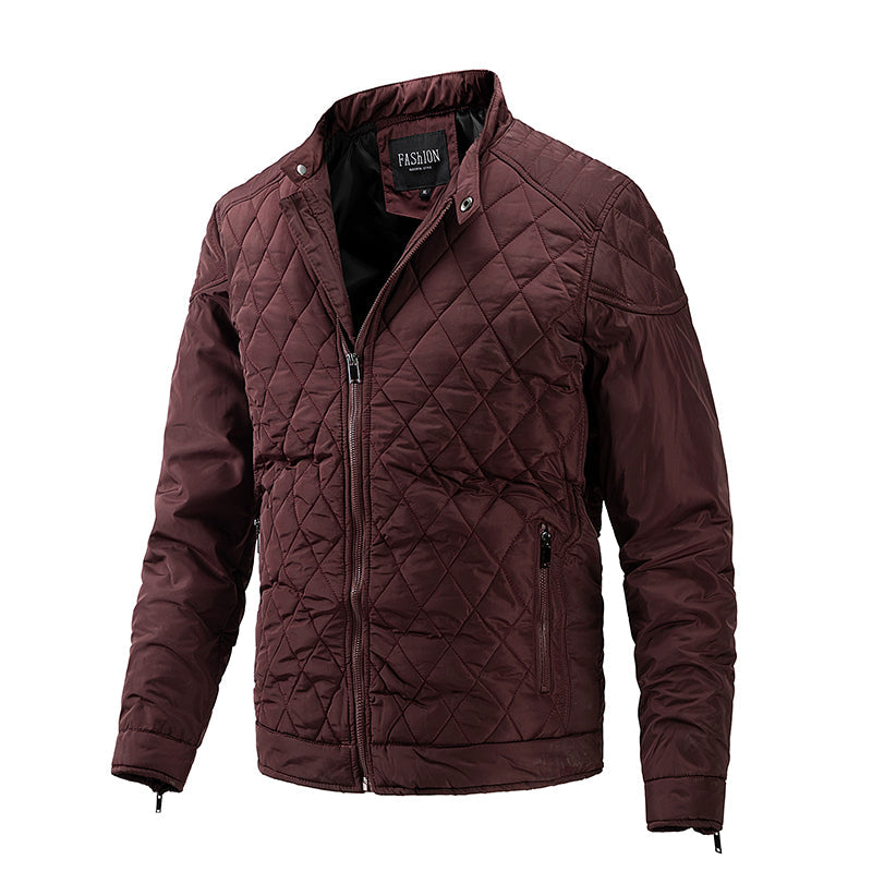 Karierte Jacke