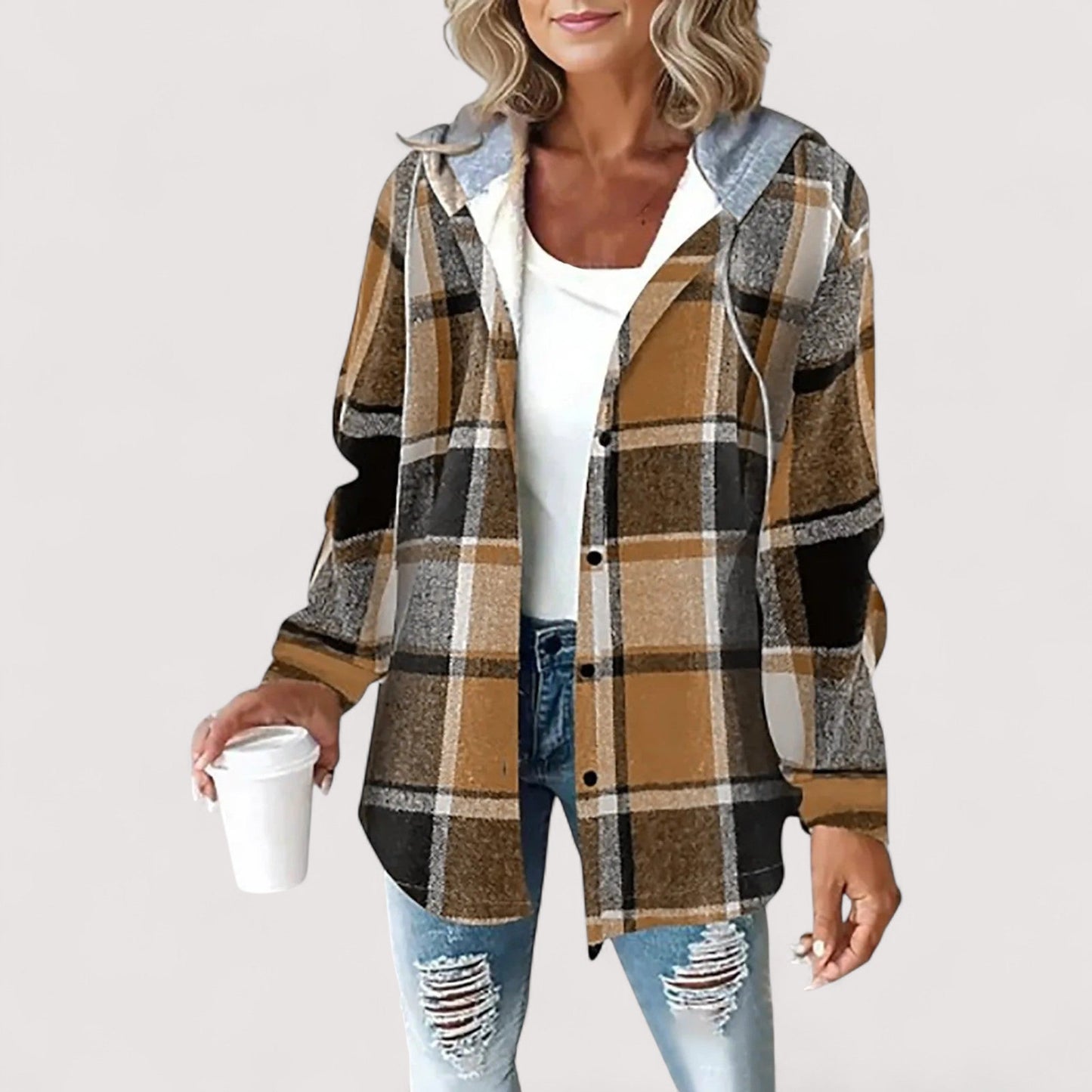 Ladina™ Warme stylische Jacke