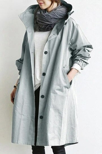 Mandy Eleganter und wasserabweisender Trenchcoat