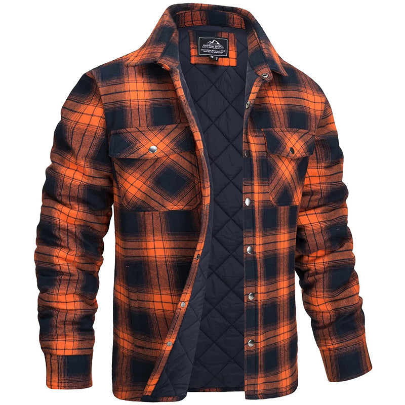 Holzfällerjacke Karierte Jacke