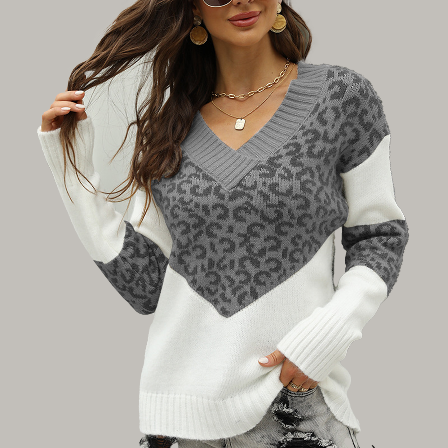 Lässiger Pullover