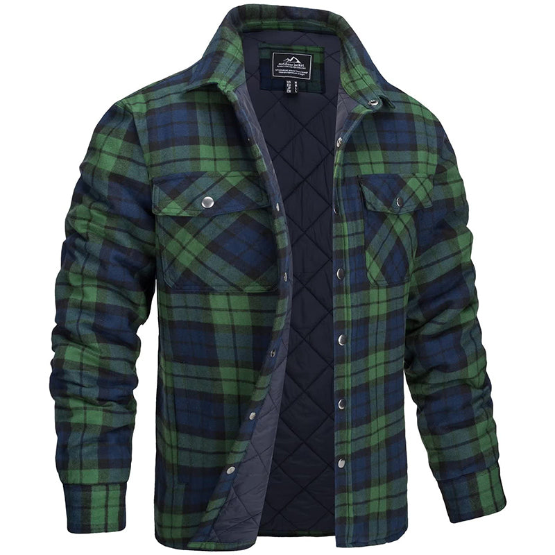 Holzfällerjacke Karierte Jacke