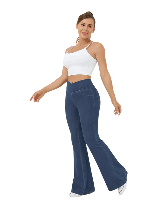 HERBERGER | Damen Jeans mit ausgestelltem Bein und bequemem Sitz