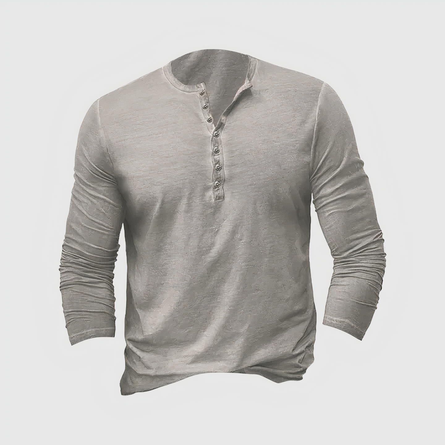 Naturzug Herren Langarmshirt